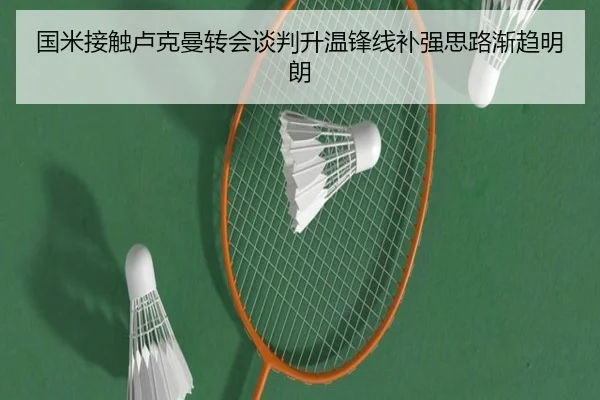 国米接触卢克曼转会谈判升温锋线补强思路渐趋明朗